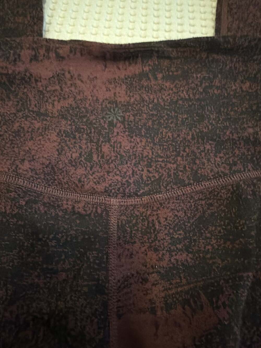 Athleta Elation Glades 7/8 Tight in Dark Brown Velvet